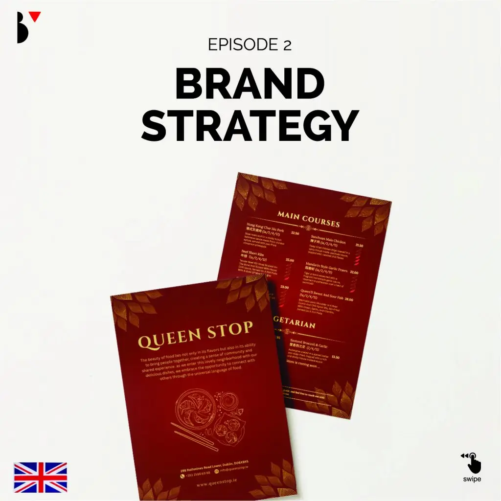 Queen Stop brand strategy by our branding agency